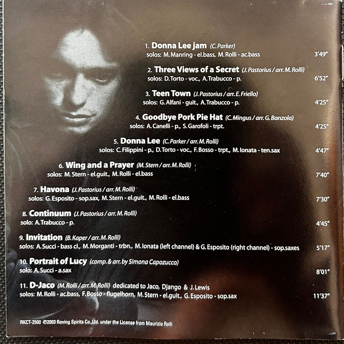 Retro copertina — Moodswings — A Tribute to J. Pastorius