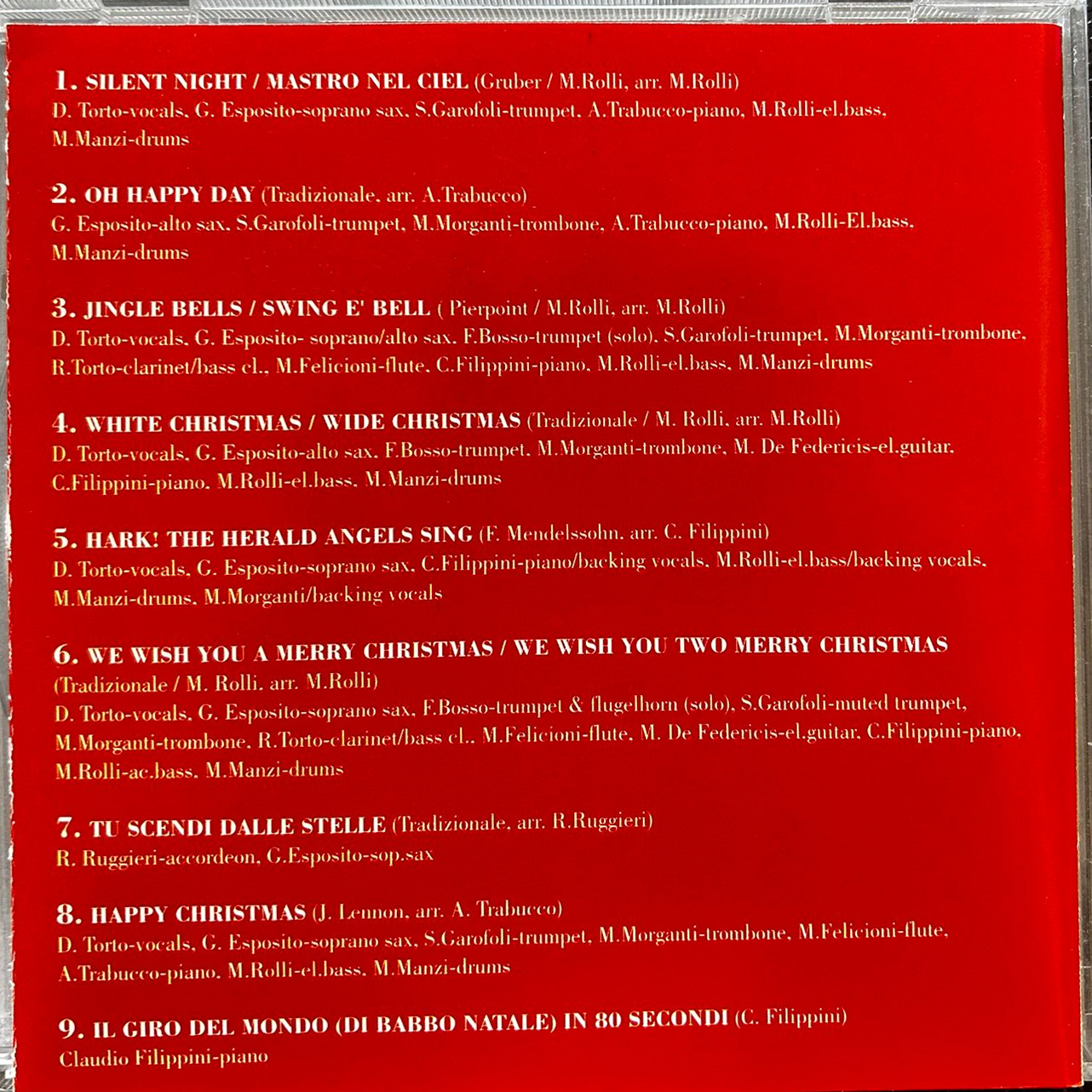 Retro copertina — Wide Christmas — Christmas Jazz Songs